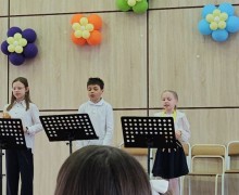 Две команды воспитанников детской музыкальной школы приняли участие в конкурсе по сольфеджио