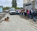 Школьники Заречного узнали секреты криминалистики и познакомились со служебными собаками