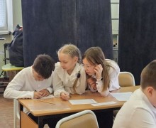 Две команды воспитанников детской музыкальной школы приняли участие в конкурсе по сольфеджио