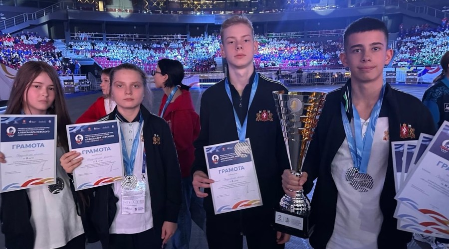 Зареченская шахматистка завоевала командное серебро на международных спортивных играх в честь Александра Невского