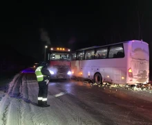 Сотрудники Госавтоинспекции установили предварительные обстоятельства массового ДТП с участием пассажирского автобуса на трассе «Екатеринбург-Тюмень»