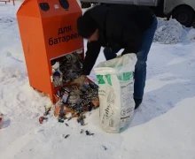 535 КИЛОГРАММ БАТАРЕЕК вывезено из экобоксов - такое количество накопилось за несколько месяцев