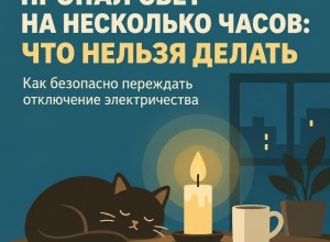 Пожарные Заречного рассказали, как безопасно пережить отключение света