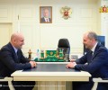 Полпред Президента России в УрФО Артём Жога и врио губернатора Свердловской области Денис Паслер провели первую рабочую встречу 28 марта
