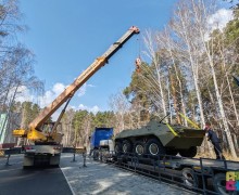 Немного подробностей про новые экспонаты музея военной техники под открытым небом