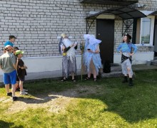 Волонтёры из Заречного провели для воспитанников детского дома в Филатовском праздник День Нептуна