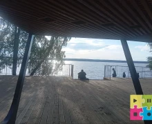 Наслаждаемся тёплыми летними вечерами и гуляем по строящейся экотпропе