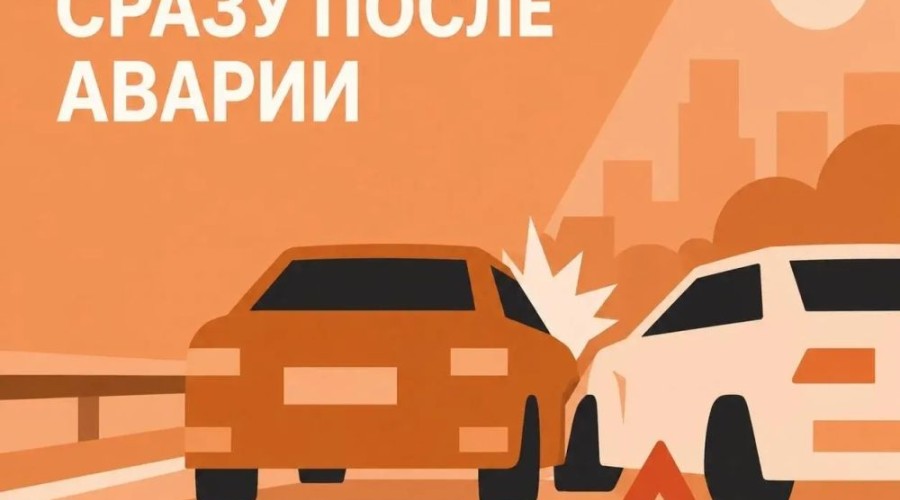 Госавтоинспекция напомнила свердловчанам о правильном поведении после ДТП