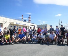 Десятки велосипедистов смогли убедиться в том, что Белоярская АЭС работает безопасно