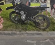 В ДТП вчера вечером пострадал подросток - водитель мотоцикла