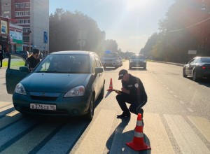 Вчера на ул. Ленинградской сбили пешехода