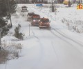 Последствия снегопада на региональных дорогах ликвидируют 238 единиц техники