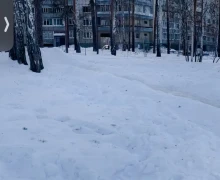 Жителей Курчатова, 27 и других ближайших домов приглашают построить снежную горку для детей
