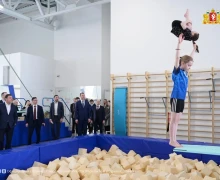 Губернатор Евгений Куйвашев презентовал министру спорта, президенту Олимпийского Комитета России Михаилу Дегтярёву Дворец водных видов спорта, а также кампус Уральского федерального университета