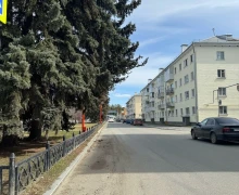 ПРОСЬБА НЕ ПАРКОВАТЬ АВТОМОБИЛИ на ул. 9 Мая