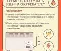 ОСТОРОЖНО: ОБОГРЕВАТЕЛЬ — НЕ СУШИЛКА!