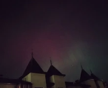Северное сияние снова в Заречном