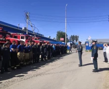 На территории ПК Контур прошли большие пожарно-тактические учения по тушению пожаров в промышленных организациях