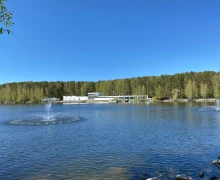 На набережной включены все шесть аэраторов