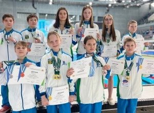 31 медаль на первенстве Свердловской области по подводному спорту