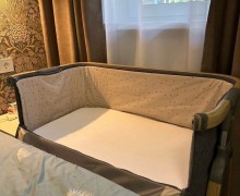 Продам приставную кроватку Tutti Bambini CoZee