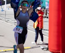 Юная зареченская спортсменка стала победителем всероссийских соревнований по триатлону