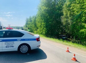 Сотрудники Госавтоинспекции Заречного устанавливают обстоятельства ДТП с пьяным водителем