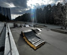 Активисты решили самостоятельно отремонтировать экстрим парк у Дома торговли