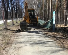 Тротуар по чётной стороне ул. Курчатова от перекрёстка с Кл. Цеткин до нового спуска в Экопарк отремонтируют