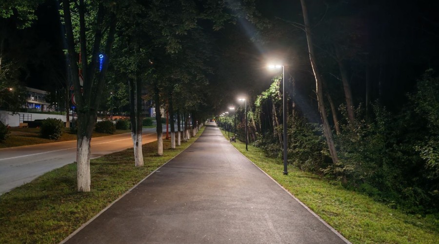 Почему в Экопарке и на новой каскадной лестнице по вечерам временами не горят фонари?