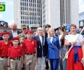 В День России представители Заречного приняли участие в церемонии передачи флагов в Екатеринбурге