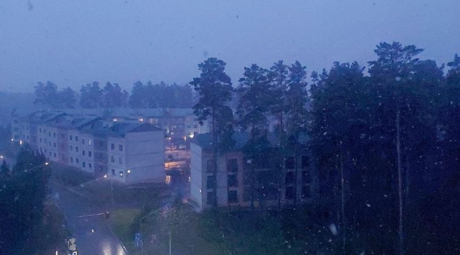 Когда ждал майскую грозу, а получил снег