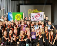 Юные танцоры ансамбля «Юна» вновь отличились на всероссийском конкурсе