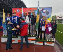 С областных соревнований по пожарно-спасательному спорту зареченцы привезли 3 медали