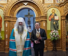 Директор БАЭС Иван Сидоров и главный инспектор Юрий Носков получили благодарности за усердные труды во славу Церкви