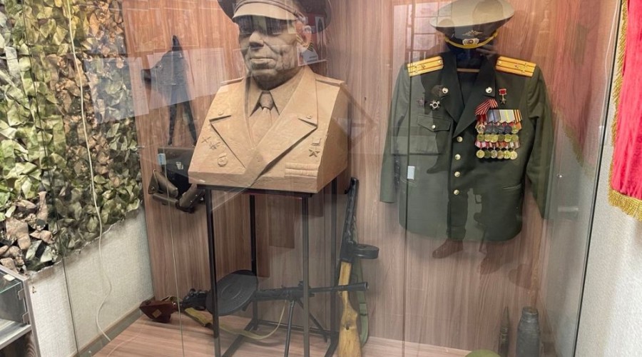 В Музее боевой славы открыт для посетителей новый зал, посвящённый Герою СССР Николаю Григорьеву