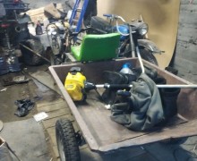 Продам мотоблок с мотором Subaru