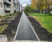 Для удобства жителей в Заречном в сентябре—октябре проведены работы по благоустройству пешеходных дорожек, традиционно используемых горожанами