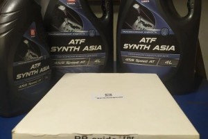 Продам трансмиссионное масло Азия синтетическое, Лукойл ATF 9 л канистры 4+4+1 . Фильтр для АКПП Aisin AW50