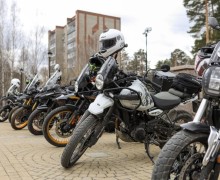 1 мая мотоциклисты Заречного открыли новый мотосезон