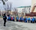 Интересную экскурсию для воспитанников детского сада «Светлячок» провели сотрудники Госавтоинспекции