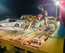 ‼ Свердловские автоинспекторы задержали подростка без прав за рулем питбайка в Белоярском районе