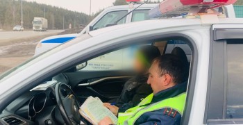 В Белоярском районе 17-летнего водителя отстранили от управления автомобилем