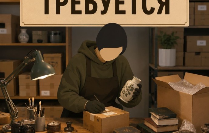 Ассистент музея-магазина винтажных товаров