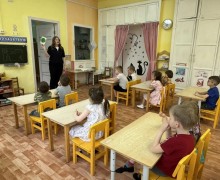 Сотрудники Госавтоинспекции Заречного провели занятие по безопасности в детском саду «Родничок»