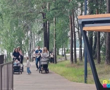 12 августа благоустройство той части берега водохранилища, что с каскадной лестницей, была официально принята комиссией по комфортной городской среде