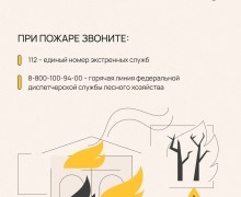 2 апреля — старт пожароопасного сезона