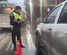 Сотрудники Госавтоинспекции Заречного устанавливают обстоятельства ДТП, в котором пострадал пешеход