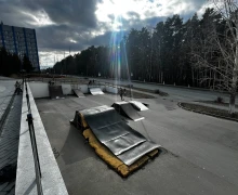 Активисты решили самостоятельно отремонтировать экстрим парк у Дома торговли
