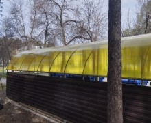 Управляющая компания ДЕЗ обновляет контейнерный площадки, которые находятся под их управлением